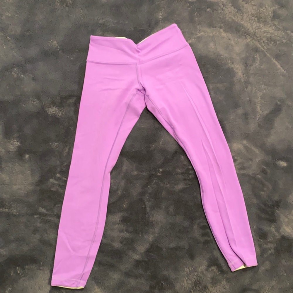 Lululemon reversible wonder under leggings